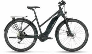 Stevens E-6X Tour Lady Stealth Black 2022 28"; 500 Wh Trapez