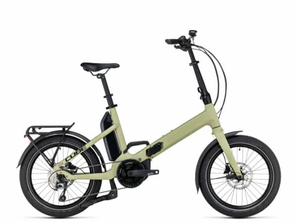 Cube Fold Sport Hybrid 500 green´n´black 2023 20"; 500 Wh Wave